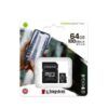 TARJETA DE MEMORIA KINGSTON MICRO SD CON ADAPTADOR SDCS2/64GB