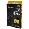 TARJETA DE MEMORIA ADATA SDXC 64GB CLASE 10 ASDX64GUII3CL10-C