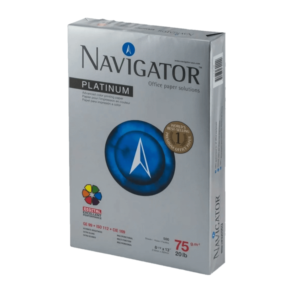 Resma De Papel Navigator 85x13 500 Hojas Mayc Suministros 2671