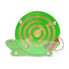 JUEGO DIDACTICO MYA LABERINTO DE PALO TORTUGA