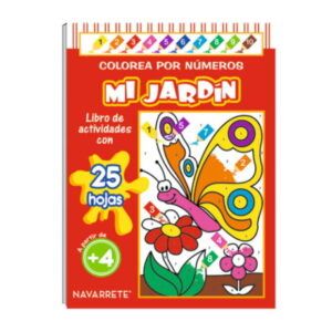CUENTO COLOREA POR NÚMERO MI JARDIN