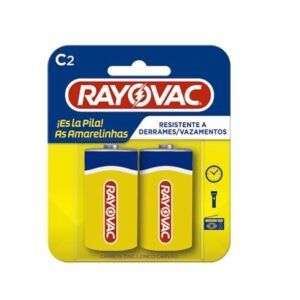 BATERIA RAYOVAC C 4 UNIDADES