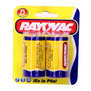 BATERIA RAYOVAC D 2 UNIDADES