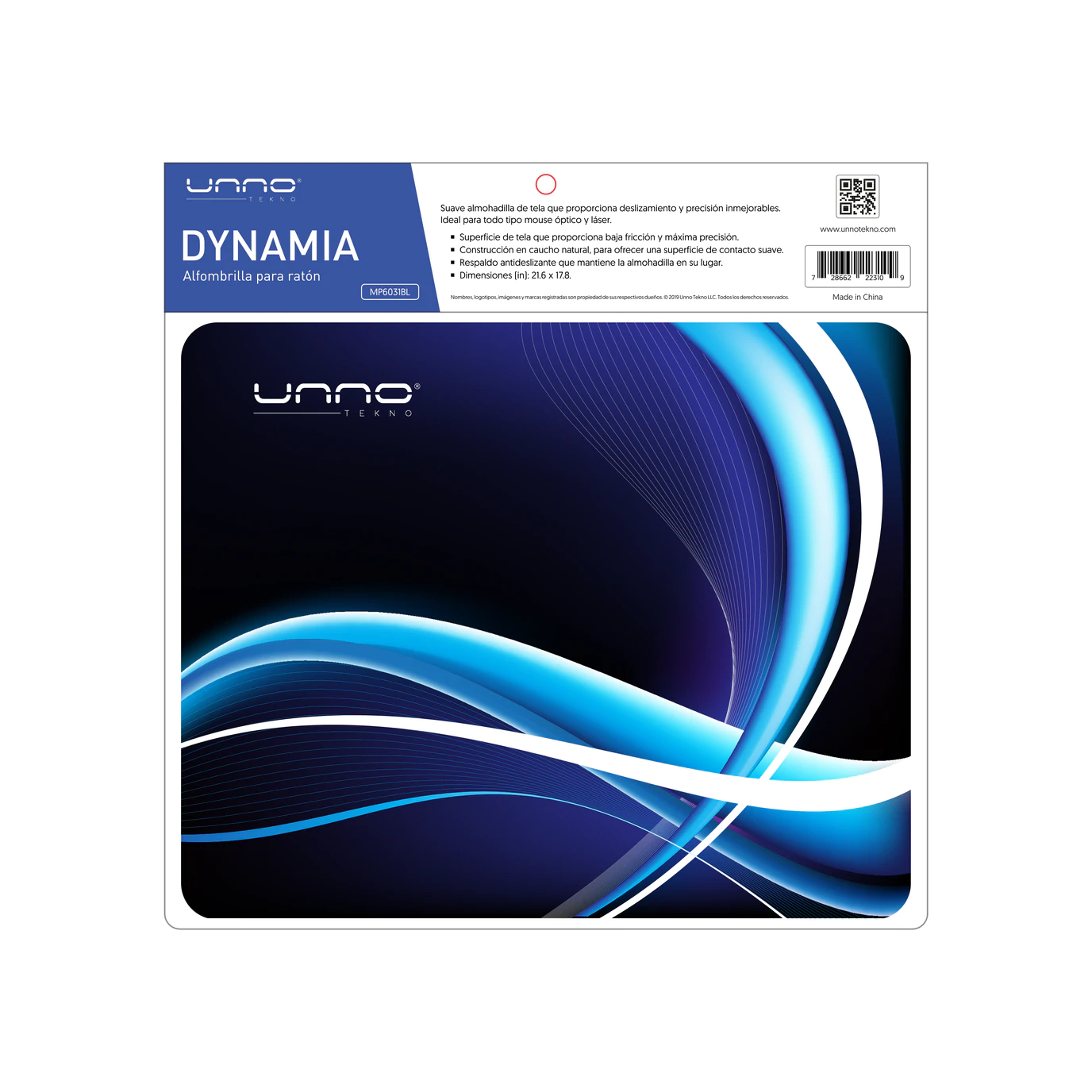 UNNO MOUSE PAD MP6031BL