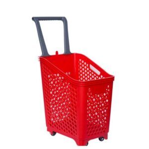 CANASTA DE COMPRAS CON RUEDAS 51X35X30CM