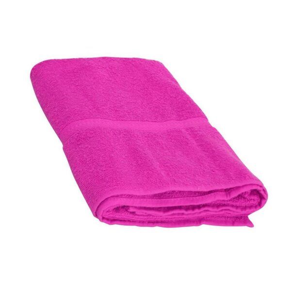 TOALLA DE BAÑO FUCSIA