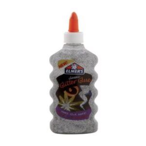 GOMA ELMER´S ESCARCHADA 177ML PLATEADO