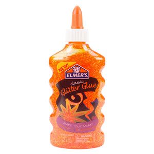 GOMA ELMER´S ESCARCHADA 177ML NARANJA