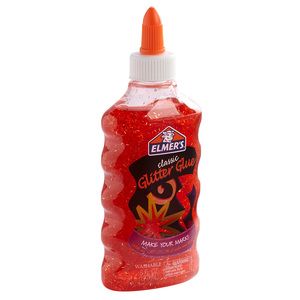 GOMA ELMER´S ESCARCHADA 177ML ROJO