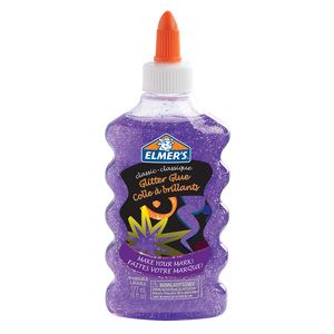 GOMA ELMER´S ESCARCHADA 177ML MORADO