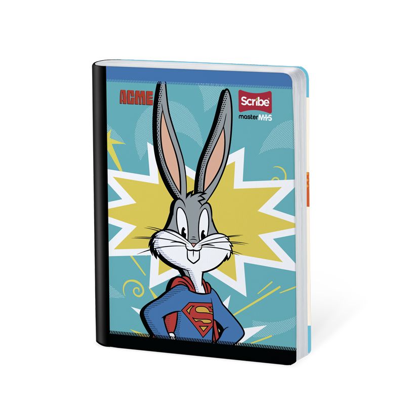 CUADERNO GRANDE SCRIBE COSIDO 100 HOJAS BUGS BUNNY (MyA)