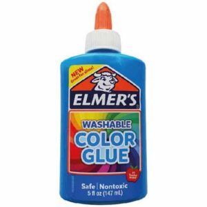 GOMA ELMER´S LAVABLE 147ML AZUL