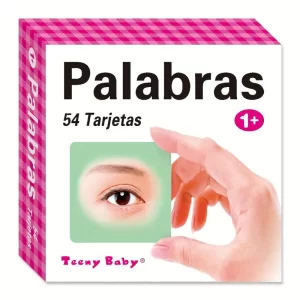 TARJETAS EDUCATIVAS PALABRAS PY 9X9CM 54 UNIDADES