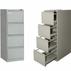 ARCHIVO DE 4 GAVETAS RIEL EXTENSIBLE MC BEIGE (CN)