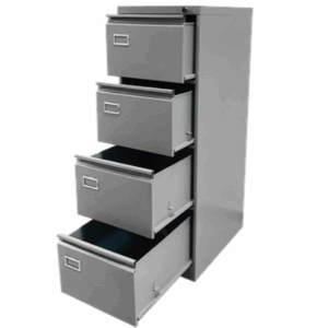 ARCHIVO DE 4 GAVETAS RIEL EXTENSIBLE SOMBRERO MC BEIGE (CN)