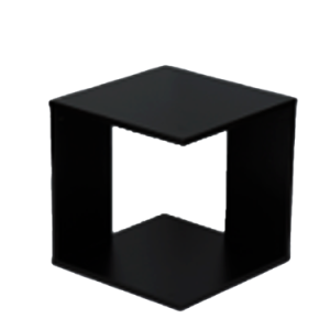 ESTANTE CUBO KENNETH COLE COLOR NEGRO KCWD2022053-BR (D1)