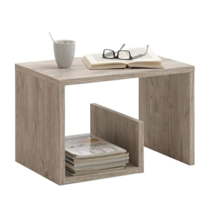 MESA DE CENTRO TIPO LIBRERO KENNETH COLE ROBLE KCWD2022055-OA (D1)