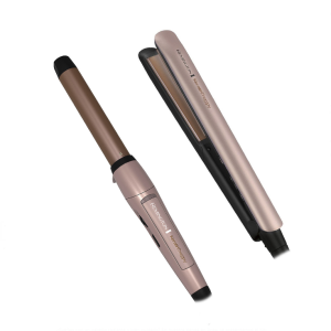 KIT PLANCHA + ONDULADOR REMINGTON KERATINA S8599-CI5329-F (D1)