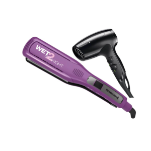 KIT PLANCHA + SECADORA REMINGTON CERAMICA S8001-D5000-F (D1)