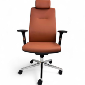 SILLA EJECUTIVA 63-POF-A050-CAFE (MA)