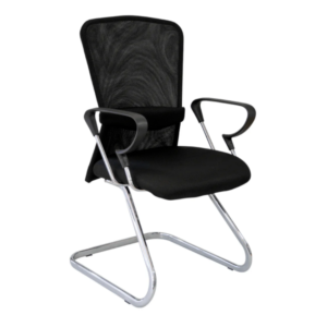 SILLA DE VISITA TRINEO CON BRAZOS 63-ANJ-4006-MA (MA)