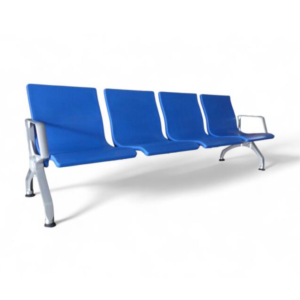 BUTACA 4 ASIENTOS 63-POF-BUT-058-4-AZUL (MA)