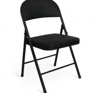 SILLA PLEGABLE 63-WEL-3006- NEGRA-OFA (MA)