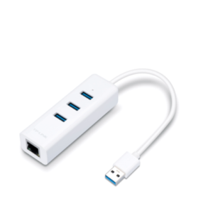 TP-LINK ADAPTADOR 3 PUERTOS USB UE330 ETHERNET (D1)