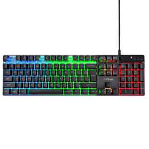 TRUST TECLADO ALAMBRICO GAMER 23823 (D1)