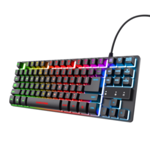 TRUST TECLADO ALAMBRICO GAMER 24067 (D1)