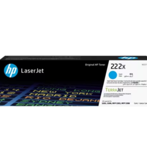 TONER HP CYAN 222X W2221X (D1)