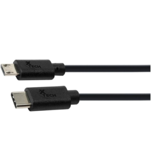 CABLE XTECH TIPO C MACHO A MICRO-USB MACHO XTC-520 (IT)