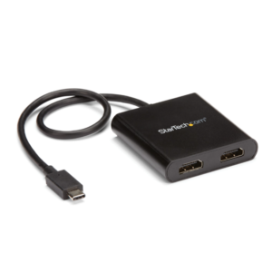 ADAPTADOR STARTECH USB A HDMI DOBLE HUB MST USB TIPO C (IT)