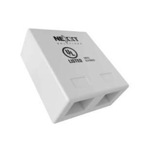 NEXXT SOLUTIONS CAJA DE MONTAJE 2 PUERTOS AE180NXT10 (IT)