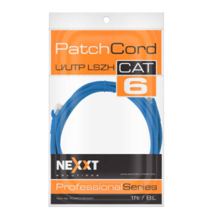 NEXXT SOLUTIONS CABLE DE INTERCONEXIÓN 30CM CAT6E PCGPCC6CM01BL (IT)
