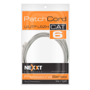 NEXXT SOLUTIONS CABLE DE INTERCONEXIÓN 30CM CAT6E PCGPCC6CM01GR (IT)