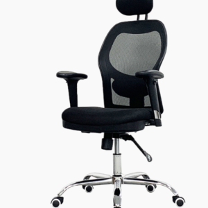 SILLA EJECUTIVA DE MALLA CON BRAZOS 012 (LI)