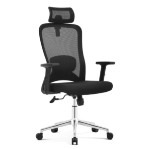 SILLA DE MALLA CON BRAZOS 039 (LI)