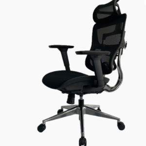 SILLA EJECUTIVA ERGONOMICA DE MALLA CON BRAZOS 034 (LI)
