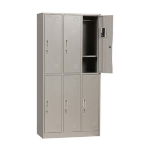 LOCKER METALICO 6 PUERTAS M-06 (LI)
