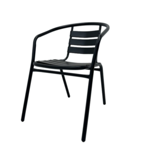 SILLA BUTACA NEGRA EX-7164 (AL)