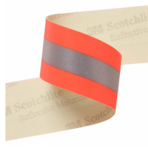 CINTA DE TELA REFLECTIVA 2" SCOTCHLITE 75050109778 NARANJA (SK)