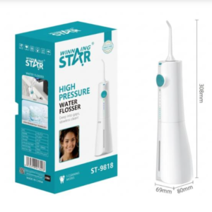 IRRIGADOR BUCAL DE ALTA PRESIÓN WINNING STAR ST-9818 300ML (EU)