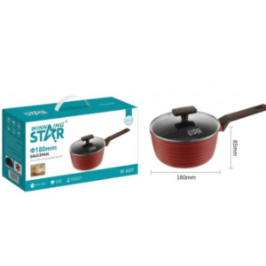 CACEROLA ANTIADHERENTE WINNING STAR ST-5227 ALUMINIO 18CM X 8.5CM (EU)
