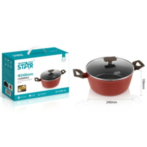 CACEROLA ANTIADHERENTE WINNING STAR ST-5229-20 ALUMINIO 20CM X 9.6CM (EU)