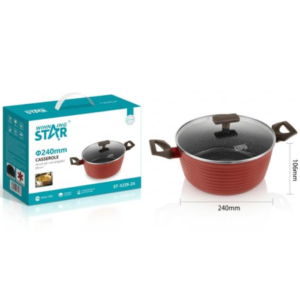 CACEROLA ANTIADHERENTE WINNING STAR ST-5229-24 ALUMINIO 24CM X 10.6CM (EU)
