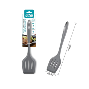 ESPÁTULA RANURADA WINNING STAR ST-7570 SILICONA (EU)
