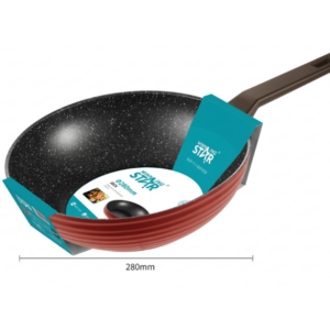 WOK ANTIADHERENTE WINNING STAR ST-5228 ALUMINIO 28CM X 8.1CM (EU)