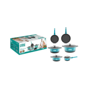 SET DE OLLAS WINNING STAR ST-5106 ALUMINIO 10 PIEZAS (EU)