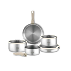 SET DE OLLAS WINNING STAR ST-5215 ALUMINIO 10 PIEZAS (EU)